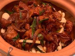 生啫牛肉粒-万荣烤鸭店·北京菜(天坛店)