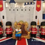 来奥园广场看泰迪熊了！