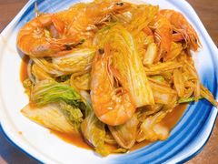 大虾烧白菜-1937青岛老味道·海肠捞饭·青岛菜(大鲍岛栈桥店)