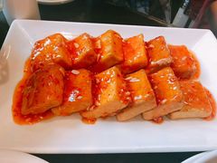 金牌蛋豆腐-刘胖子家常菜·蹄花焖藕(中南店)