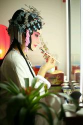 -胭脂猫京剧摄影