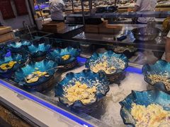 自助取餐区-圣罗巴海鲜烤肉自助(鲅鱼圈万达店)