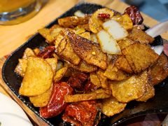 铁板土豆片-老胖串店(山大路店)