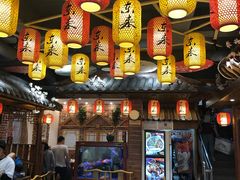 -东来菜馆•手抓海鲜家常菜•海鲜锅贴(鸽子窝店)