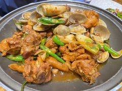 蛤蜊炒鸡-木柴豆腐·活海鲜·鲁菜
