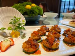 黑菘露菌皇焗扇贝-富淳饭店(陆家嘴保利广场店)