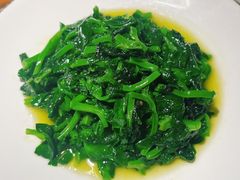 清炒豌豆尖-渝月·川菜(海岸城店)