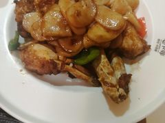 白蟹炒年糕-意卡菲·欢乐聚会餐厅(华侨店)