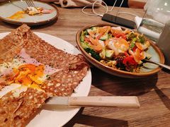 巴黎火腿鸡蛋芝士蘑菇可丽饼-RAC BAR(安福路店)