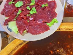 香菜鲜嫩牛肉-符淼淼火锅(宽窄巷子店)
