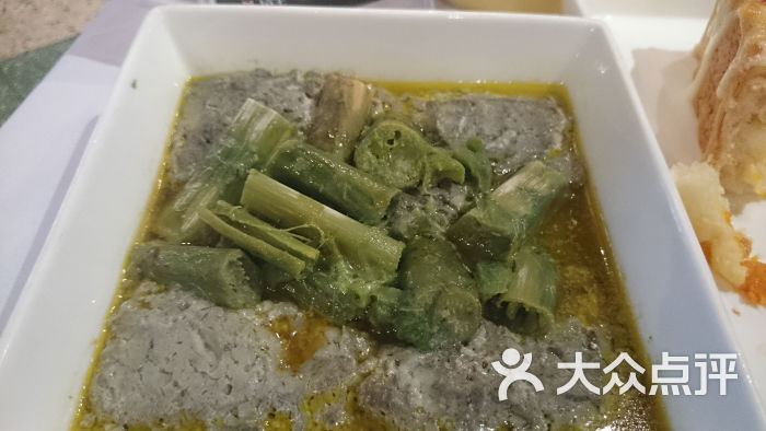 臭豆腐蒸霉菜梗