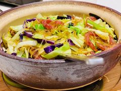 椰菜腊味粉丝煲-香港百合居(LCM置汇旭辉广场店)