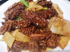 爆炒腰花-老牌坊•鲁菜名店•地道济南菜(大观园商埠店)