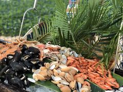 -亚龙湾希尔顿自助餐厅·海鲜·烧烤·沙滩BBQ·现场乐队