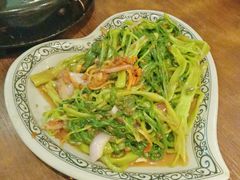 马拉盏炒通菜-大头虾越式风味餐厅(光明广场店)