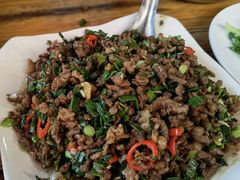 炒牛肉-阿葉农家饭店