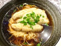 苏式葱香黄鱼面-港丽餐厅