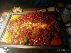 -探鱼·鲜青椒爽麻烤鱼(天河优托邦店)