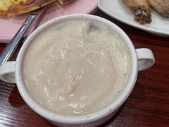 鸡茸蘑菇汤-蘑菇餐厅(马台街店)