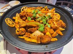 干锅牛蛙-渝蛙馆(新百店)