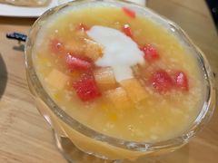 水果冰粥-嘉和一品粥(方庄店)