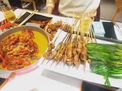 -宝记烧烤·碳锅羊肉·羊蝎子火锅·夜食社(文体路创始店)