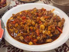 嫩豆腐烧牛蛙-老三样·旧食新味(船山路店)