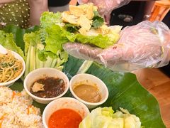 -沐毫傣泐云南菜孔雀宴•手抓饭傣味烧烤(曼听公园店)