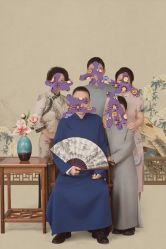 -时光纪亲子全家福照相馆(静安店母女写真父母纪念照)