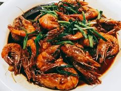 油爆基围虾-茶叁酒肆·楚味江湖(菱角湖店)
