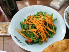 龙须菜拌虫草花-老磨油饼(高陵店)
