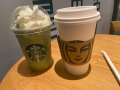 抹茶桃桃星冰乐-星巴克(青岛黄岛家佳源分店)
