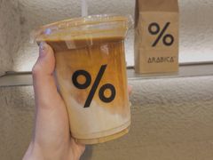 冰拿铁-% Arabica阿拉比卡咖啡(武康路店)