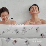 谁说拍婚纱照一定要穿婚纱，家居服一样美的哦