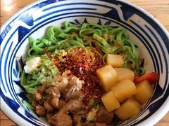 -长青菠菜面·烧烤