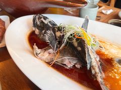 油泼黑头鱼-上桥水产·海鲜餐厅(五四广场店)
