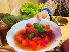 冰镇草莓-千岛炭火烤肉·活烤鳗鱼(天通苑店)