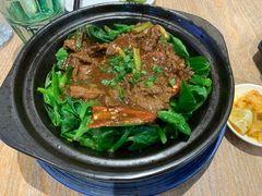 台南沙茶牛肉煲-芒果爆爆(东海缤纷店)