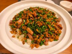 肉沫海肠捞饭-青岛海景花园大酒店·白果树餐厅青岛菜