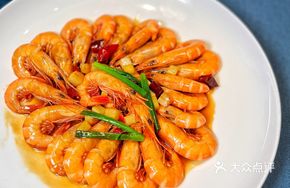 Braised Razor Clam Shrimp