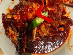 -草家酱蟹炭火烤肉店(珲春南路一店)