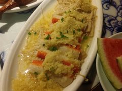 金蒜蟹柳-卢大鲜鱼头捞饭(美利广场店)