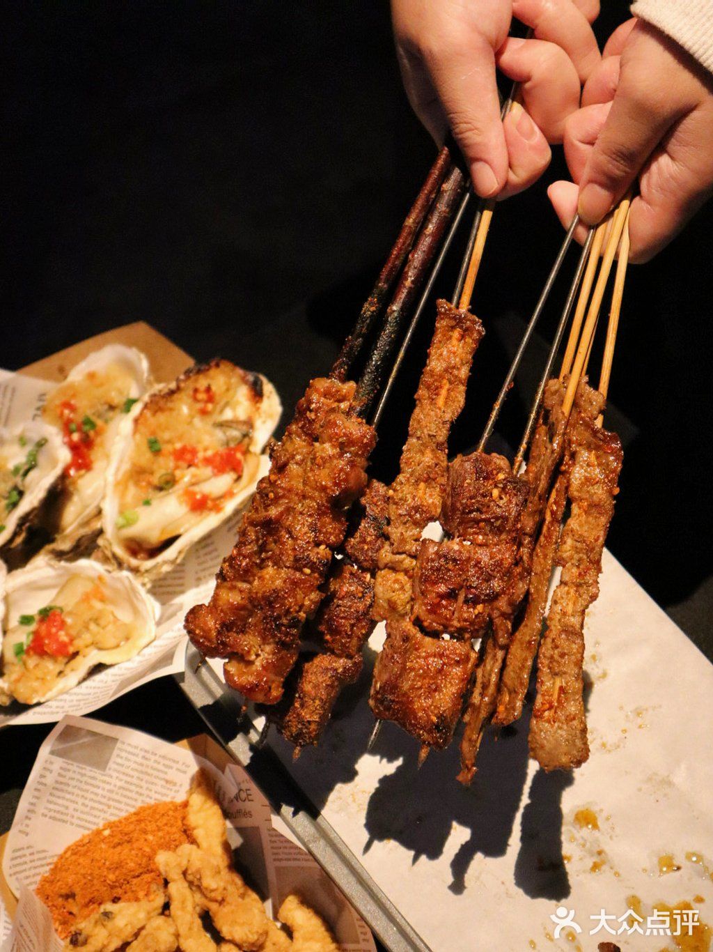 真没去露营！在南村万博吃夜宵啊！