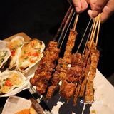 真没去露营！在南村万博吃夜宵啊！