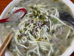 雪菜笋丝鲜牛肉年糕-何永光123鲜牛肉馆(1号店)