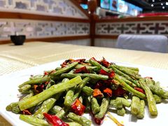 干煸四季豆-巴扎美食·新疆菜·西域歌舞表演餐厅(新疆大厦店)
