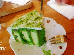 抹茶蜜豆蛋糕-西关84·History·Art·Cafe