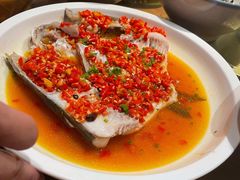 薯粉焖雄鱼头-农耕记·湖南土菜(halo广场店)