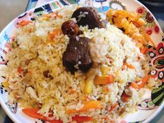 牛肉抓饭-撒拉花儿·新疆菜·清真(太阳宫店)