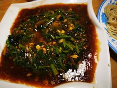 酱汁菠菜-敦煌达记酱驴肉黄面馆